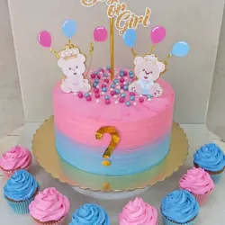 Bufecito de revelación de género