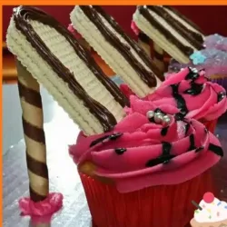 Cupcakes en forma de tacón