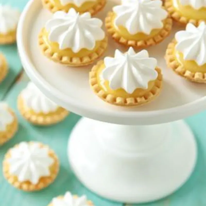 Tartaletas con merengue 