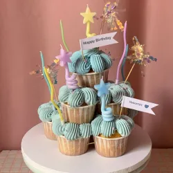 Torre de cupcakes