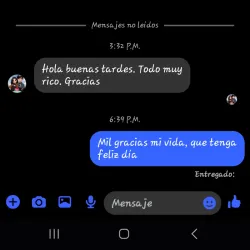 Una bendición su comentario