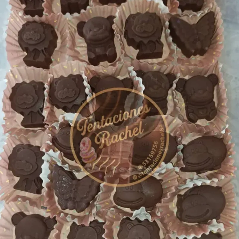 Bombón con temática de animales 