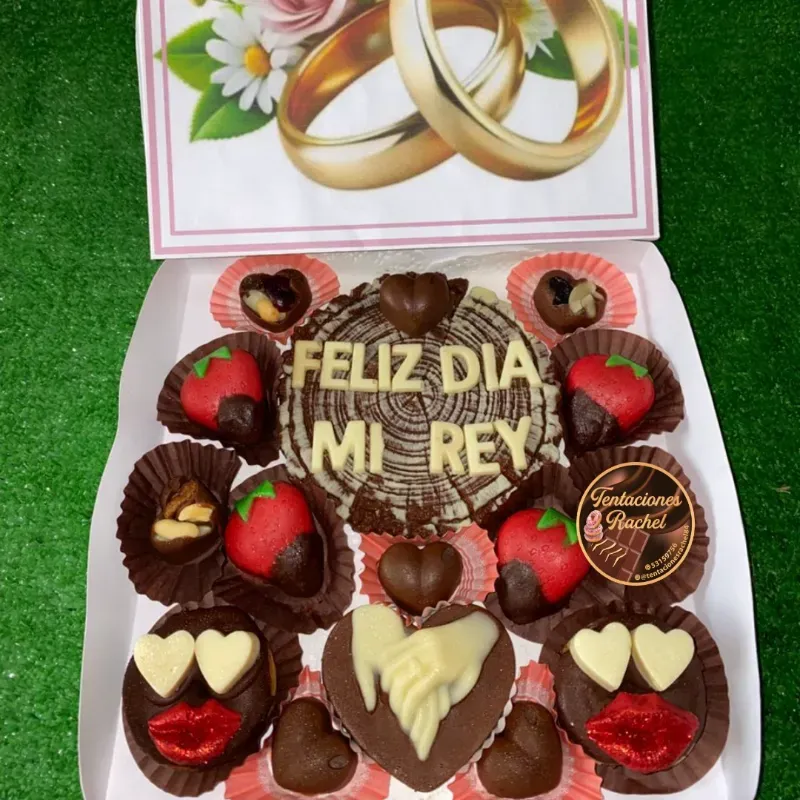 Con Fresas rellenas 🍓