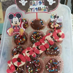 Donas con Topper 