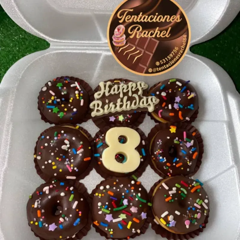 Mini-donas decoradas