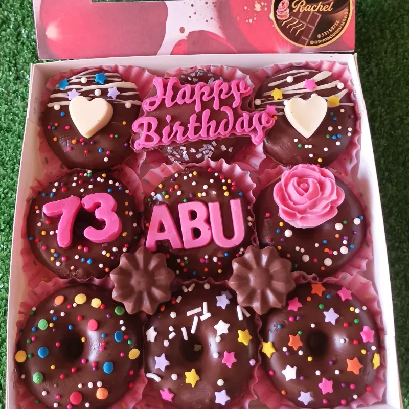 Mini-donas decoradas 