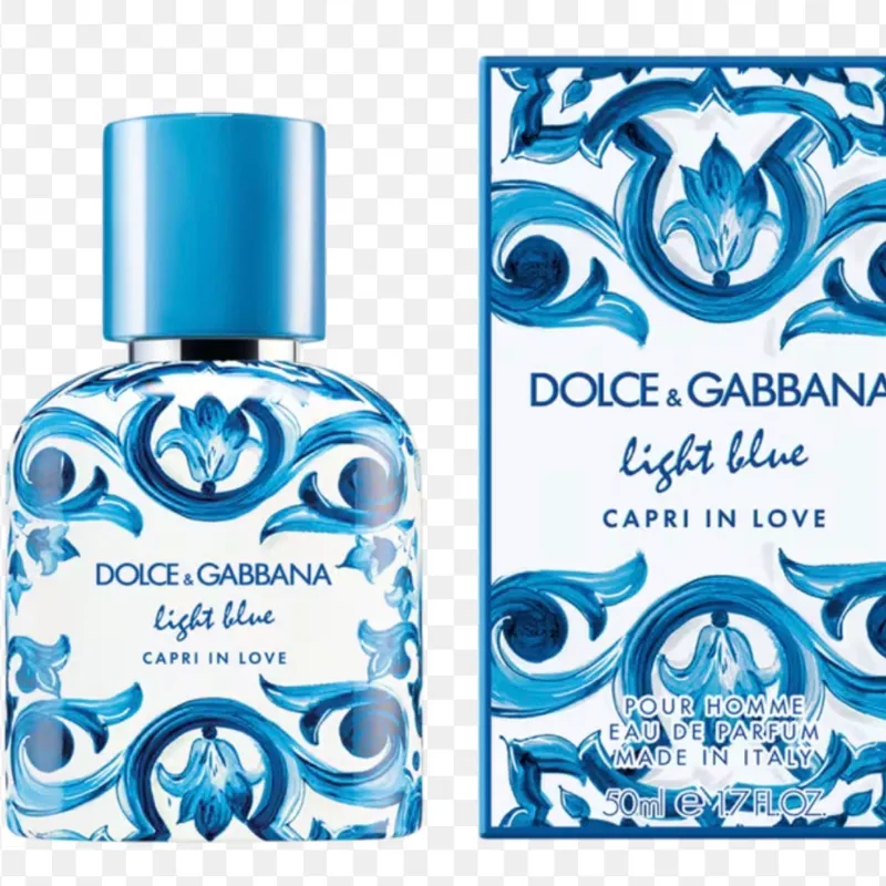DOLCE & GABBANA light blue CAPRI IN LOVE