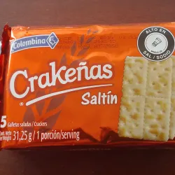 Galletas Crakeñas Saltín