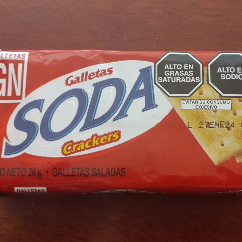 Galletas Soda