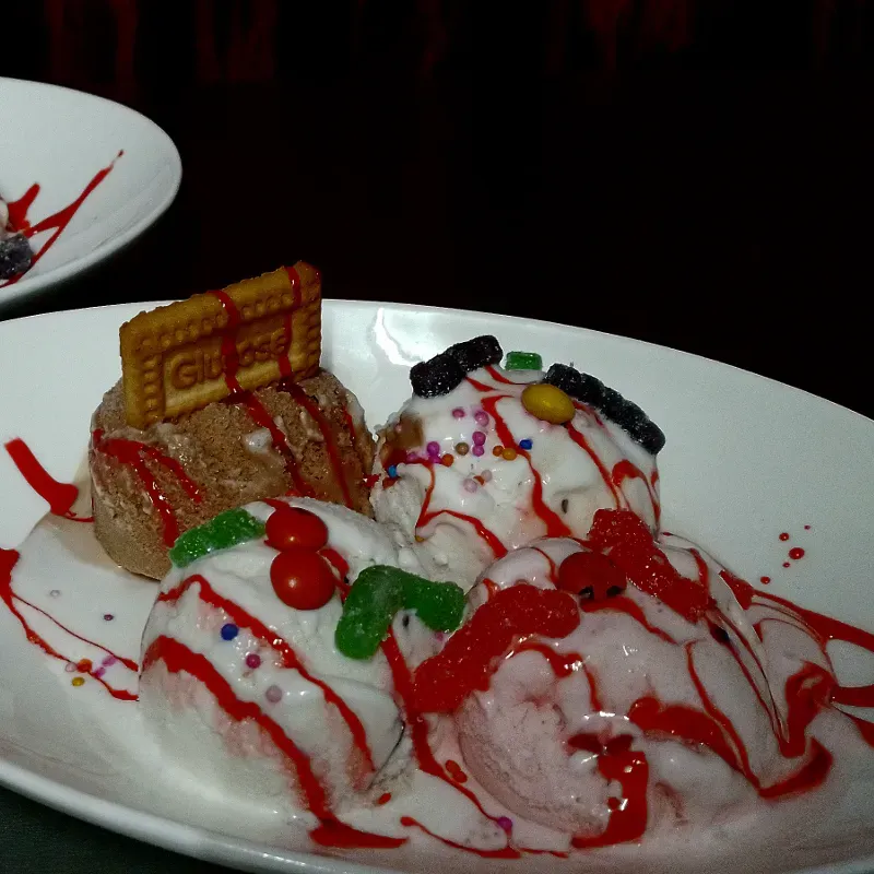 Helado divertido 