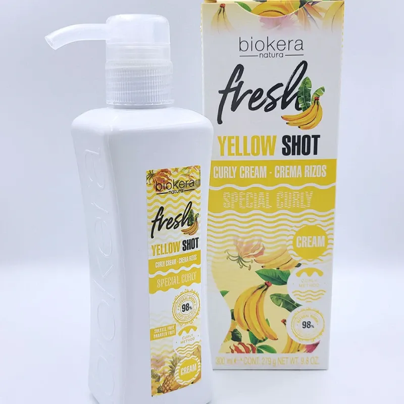 BIOKERA FRESH • Curly Cream Yellow Shot