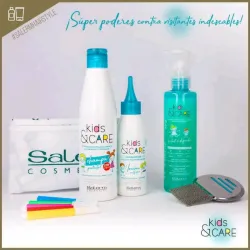 Kit shampoo + loción para eliminar piojos 