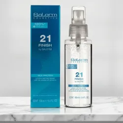 SALERM 21 FINISH • Silk Protein El Toque Final Iluminador y Escudo de Seda