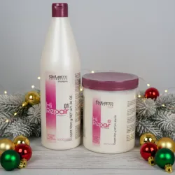 Salerm Hi Repair Shampoo + Mascarilla 1000 ml