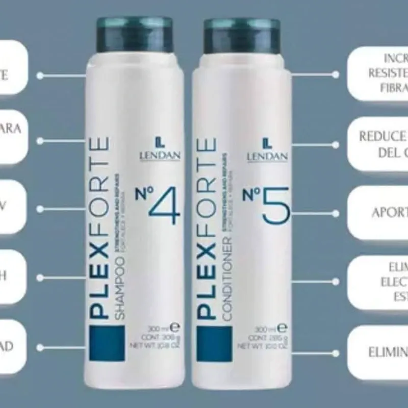 Shampoo+ acondicionador Plex Forte formato 300 ml