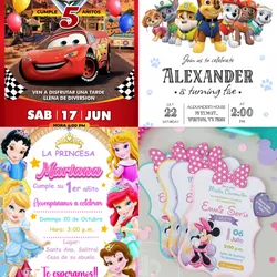 Invitaciones temáticas 