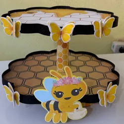 Portacupcake de 2 pisos