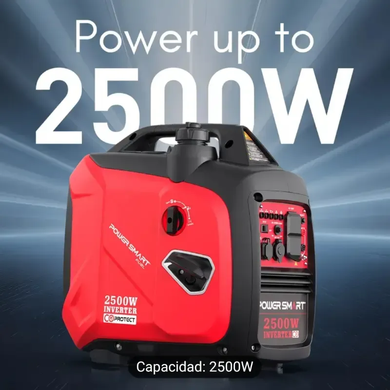 Planta electrica inverter de Gasolina 2500W