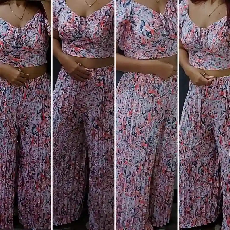 Conjunto de Pantaloneta Rosa