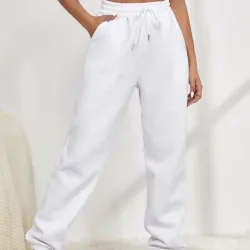 Pantalón  Jogger Blanco de Mujer 🌹