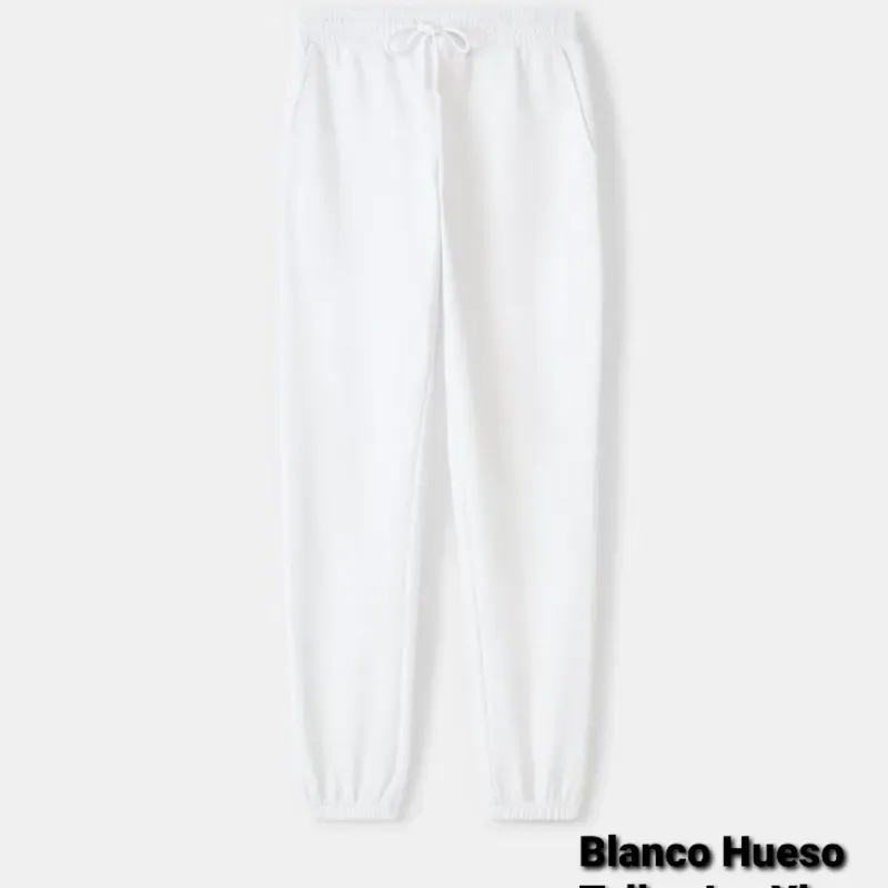 Pantalon jogger de Mujer Blanco Hueso 🌹