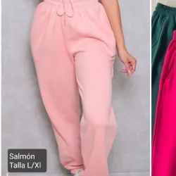 Pantalon jogger de Mujer Rosa Salmón 