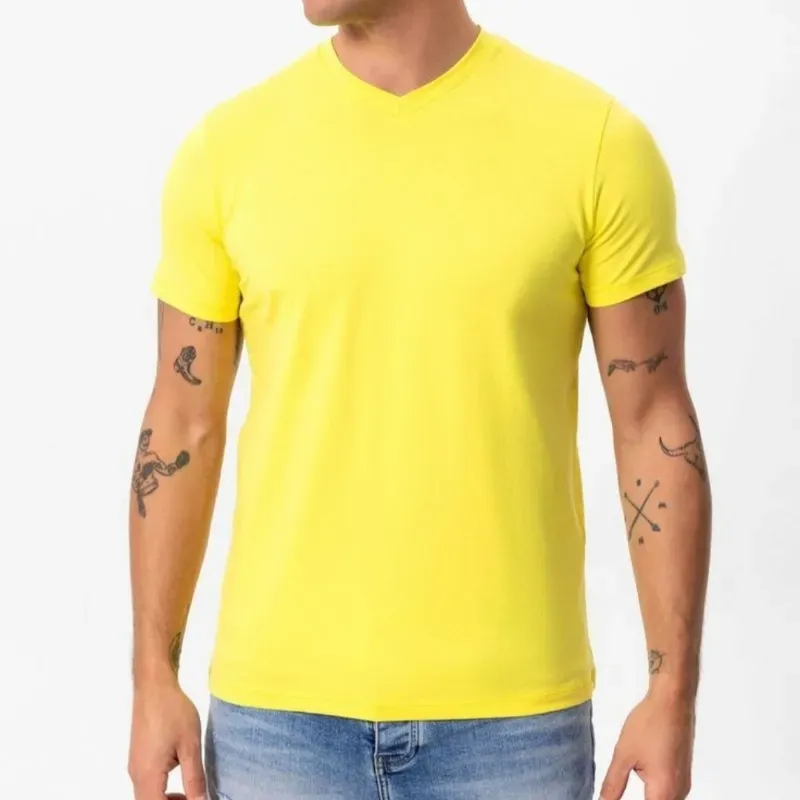 Pullover Amarillo de Hombre 