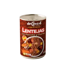 Lentejas Con Panceta y Chorizo