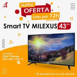 Tv de 43 pulgadas milexus