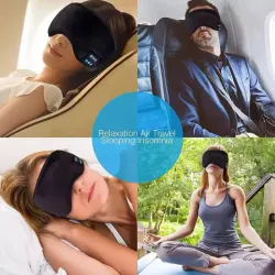 Antifaz con bocinas bluetooth 