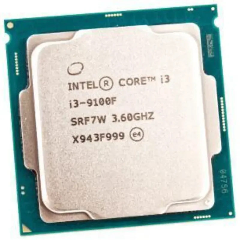 i3-9100F 🌐 Intel®️ 🛡️ 3.60 GHz