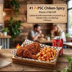🍗🍟🥤#1 PCS Chiken-Spicy(🌶Picante)