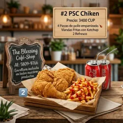 🍗🍟🥤#2 PCS Chiken