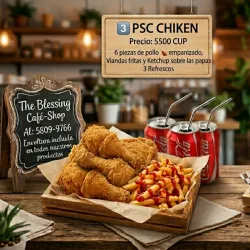 🍗🍟🥤#3  PCS Chiken