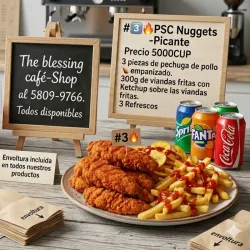 🍗🍟🥤#3 PCS Nuggets-Spicy(🌶Picante)
