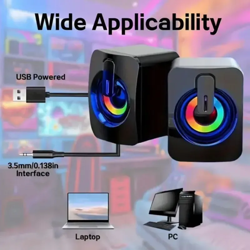 Bocinas de PC RGB 