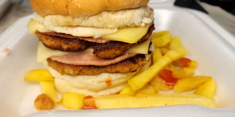 🍔🍟Double Big Burger 🍟🍔