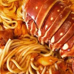 🍝Espaguetis con Langosta 🍤