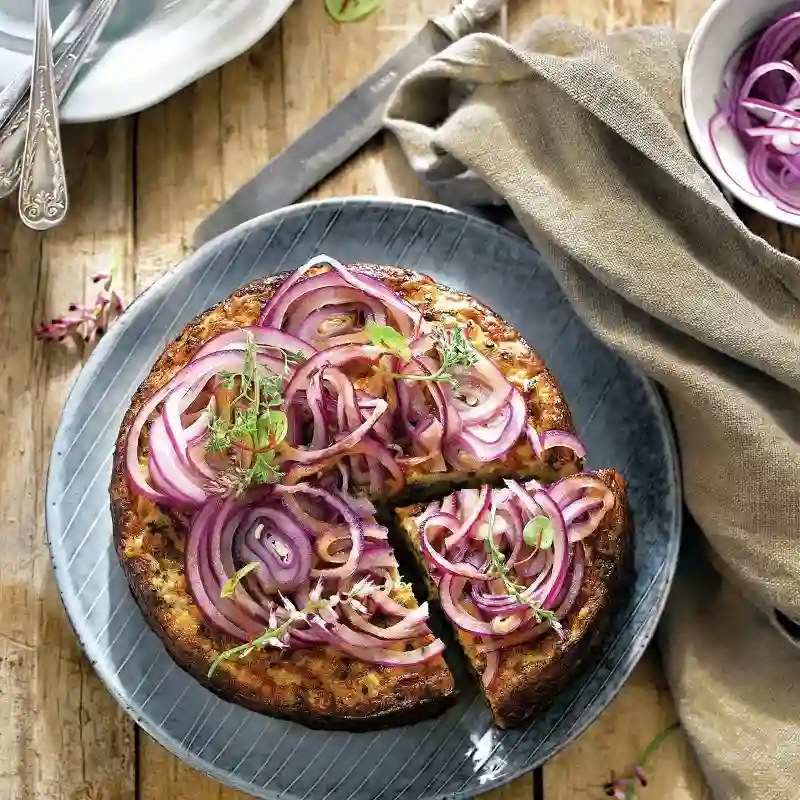 Fast 🏃‍♂️ Pizza 🍕 con Cebolla, Ají y Queso 🧀 Gouda 🤤 