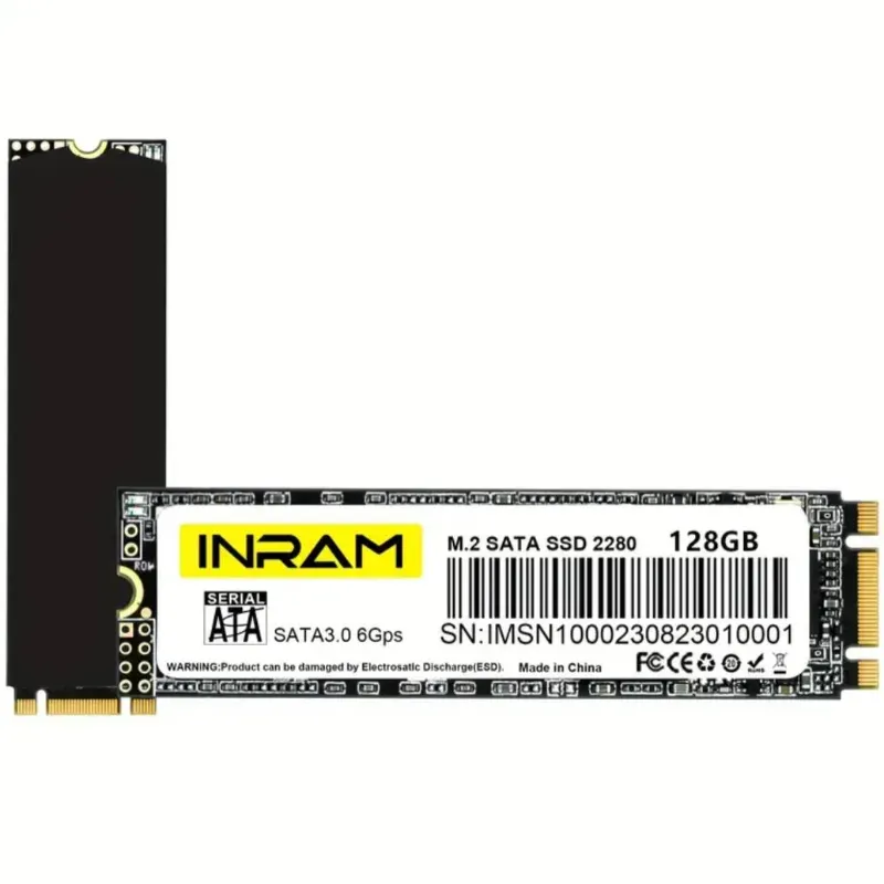 M.2 🌐 INRAM 🛡️ 128 GB