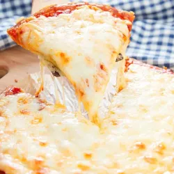 🍕 Pizza con Doble Queso Gouda 🧀 