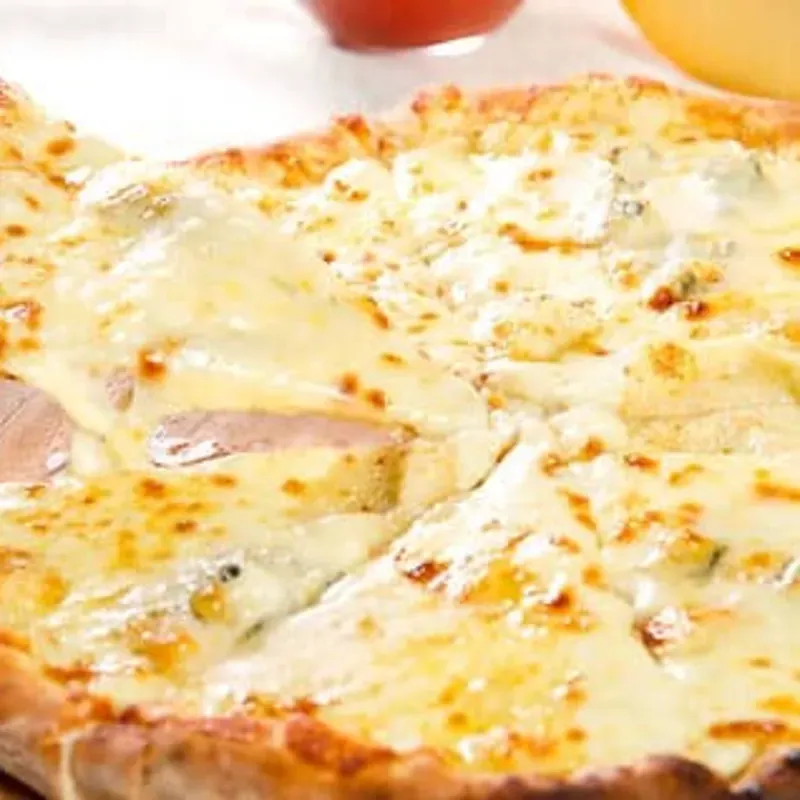 🍕 Pizza con Queso Gouda 🧀 