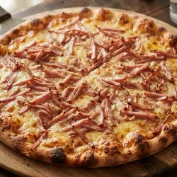 Pizza Familiar con Jamón 