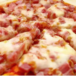 Pizza Familiar con Jamón 