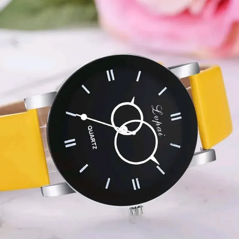 Reloj de pulso Amarillo 