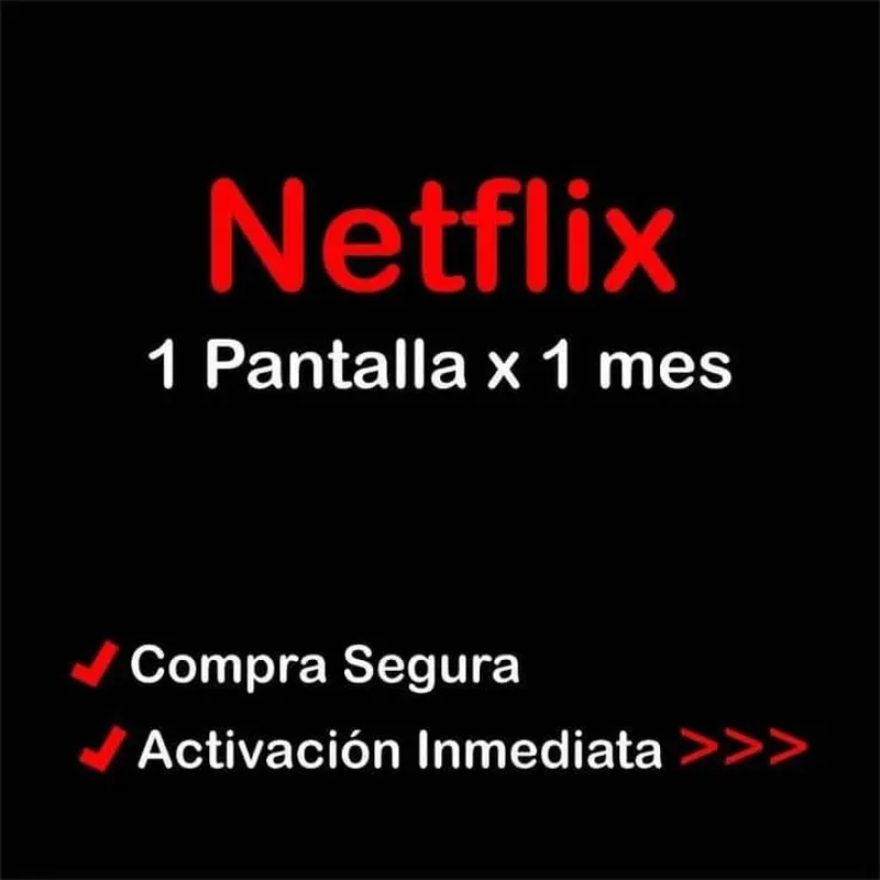 Servicios Netflix Premium 4K 
