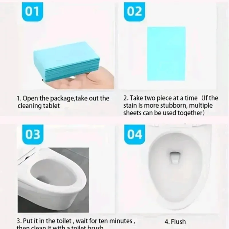 Set de 60 Piezas de Limpieza para el Baño 