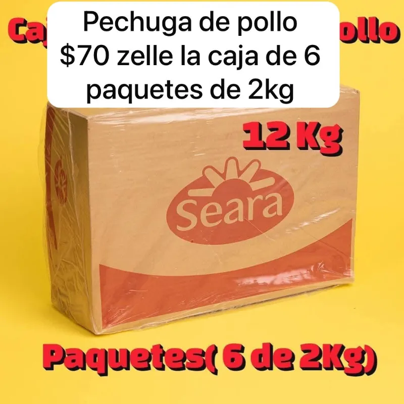Caja de pechuga de pollo 🍗 