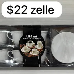 Juego de tazas para café 