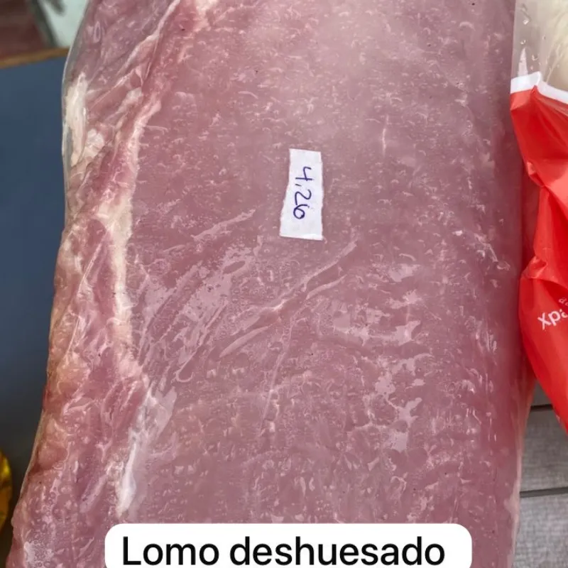 Lomo de cerdo deshuesado 🥩